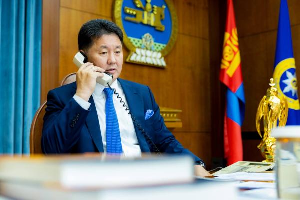 ​Монгол Улсын Ерөнхийлөгч У.Хүрэлсүх ОХУ-ын Ерөнхийлөгчид эмгэнэл илэрхийллээ