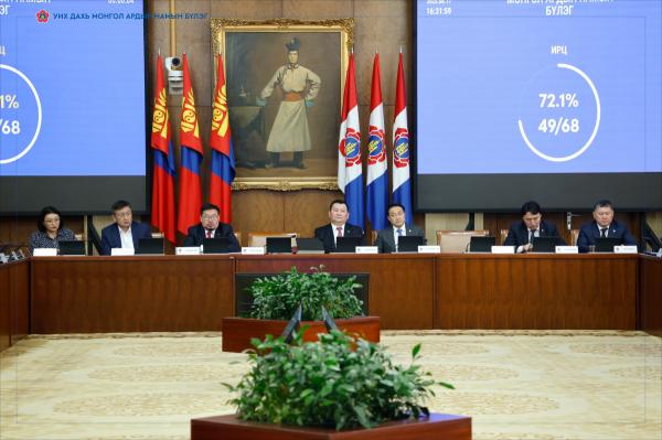 УИХ дахь МАН-ын бүлэг хуралдаж, Засгийн газрын гишүүдийг томилох тогтоолын төслийг хэлэлцлээ
