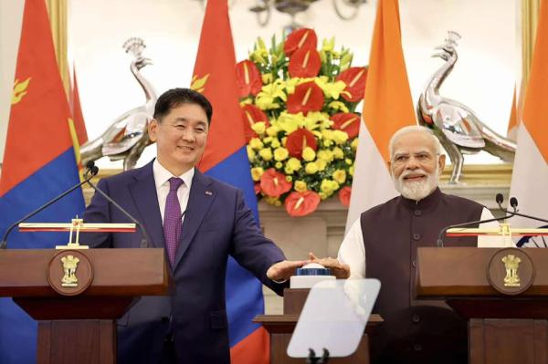 Монгол Улс, Бүгд Найрамдах Энэтхэг Улсын харилцаа, хамтын ажиллагааг өргөжүүлэн хөгжүүлэх баримт бичгүүдэд гарын үсэг зурлаа