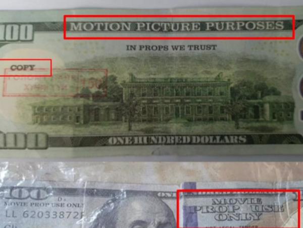 Кино зураг авалтад ашиглах зориулалттай хуурамч ам.долларыг солиулжээ