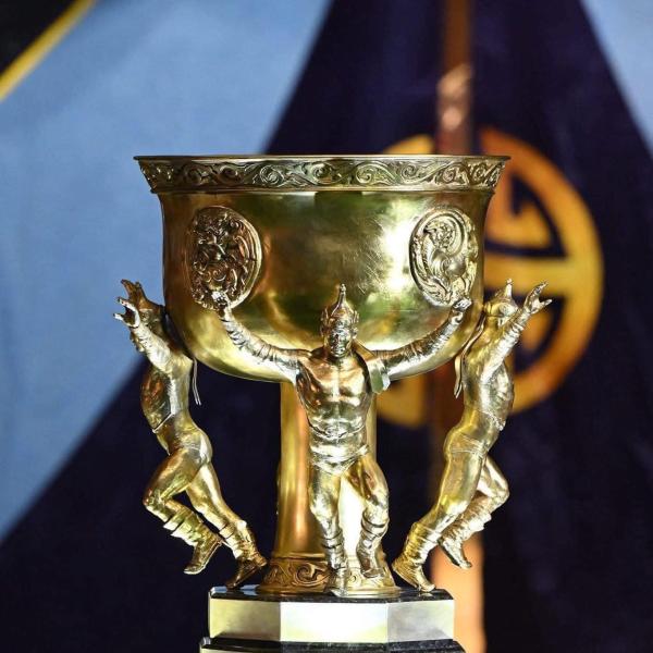 Алтан цомын барилдаанд Хамаг Монгол баг эхний ялалтаа авлаа