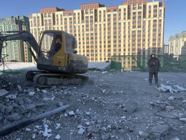 Дэлбэрэлтэд өртсөн 207 дугаар байрыг буулгаж дууслаа