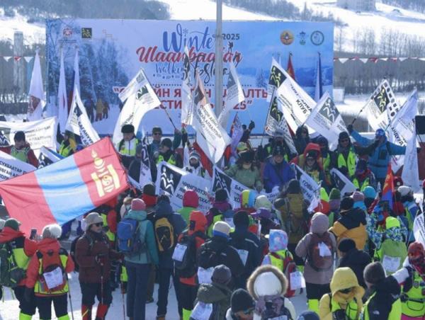 &ldquo;Улаанбаатар өвлийн явган алхалт-2026" болж байна