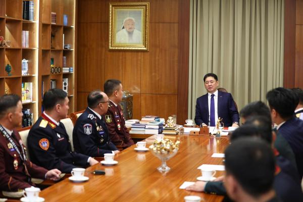 Ерөнхийлөгч У.Хүрэлсүх &ldquo;SWAT CHALLENGE&rdquo; тэмцээнд амжилттай оролцсон тамирчдад талархал илэрхийллээ