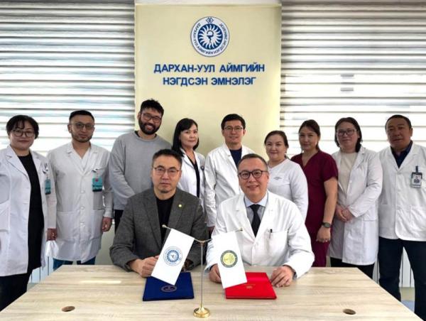 ГССҮТ-өөс Дархан нэгдсэн эмнэлэгтэй хамтарч, орон нутагт осол гэмтлийн үеийн тусламж үйлчилгээг өргөжүүлнэ