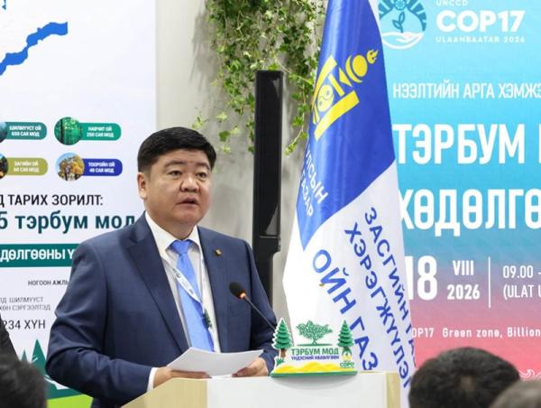 &ldquo;Тэрбум мод&rdquo; үндэсний хөдөлгөөний павильон ногоон бүсэд нээлтээ хийлээ