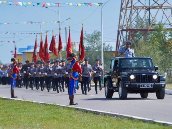 Халх голын байлдааны ялалтын 85 жилийн ойд зориулсан цэргийн ёслолын жагсаал боллоо