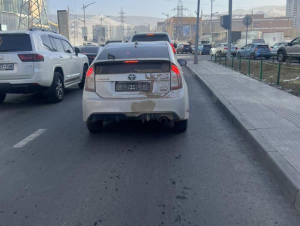 Улсын дугааргүй тээврийн хэрэгсэлтэй замын хөдөлгөөнд оролцвол 25 мянган төгрөгөөр торгоно