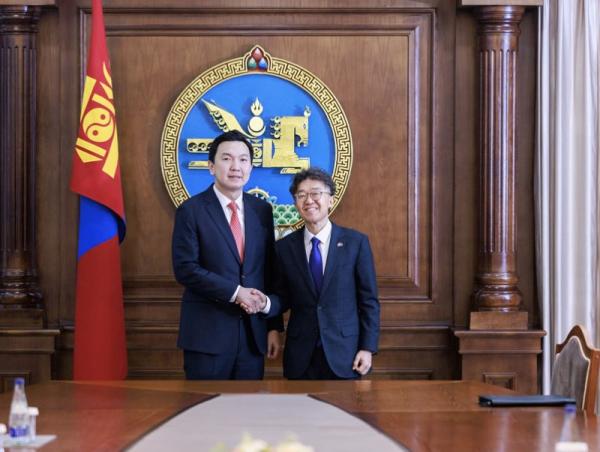 УИХ-ын дарга Н.Учрал БНСУ-аас Монгол Улсад суугаа Элчин сайд Чой Жин Воныг хүлээн авч уулзлаа