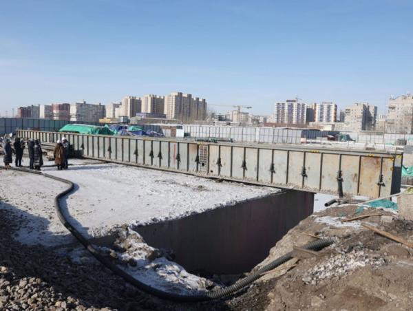 Төмөр зам доогуурх нүхэн гарц төслийн бүтээн байгуулалт гурван байршилд үргэлжилж байна