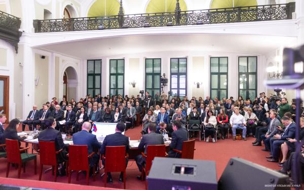 УИХ-ын дарга Н.Учрал &ldquo;Монгол-Оросын бизнес форум&rdquo;-ыг нээж, үг хэлэв