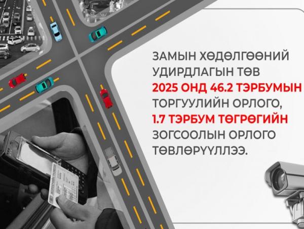 Замын хөдөлгөөний удирдлагын төв 2025 онд 54 ажил, арга хэмжээг хэрэгжүүлж, гүйцэтгэл дунджаар 95 хувьтай гарчээ