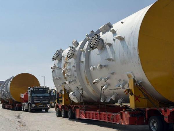 Газрын тос боловсруулах үйлдвэрийн Вакуум нэрлэгийн цамхгийг Дорноговьд хүлээн авчээ
