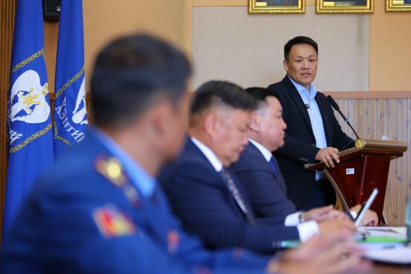 Шадар сайд Н.Номтойбаяр Хэнтий аймагт ажиллаж байна