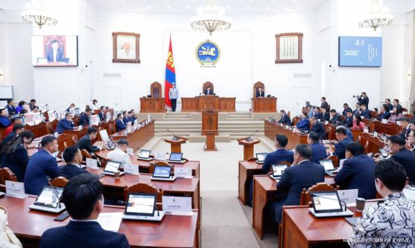Монгол Улсын Их Хурлын 2026 оны намрын ээлжит чуулганыг нээв